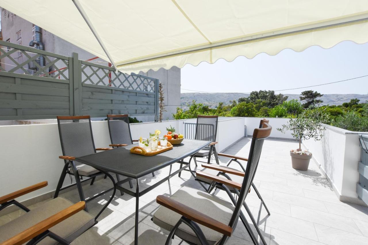 Apartment Sidro Pag Town Bagian luar foto